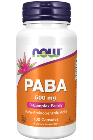 Now PABA 500mg Caps 100's